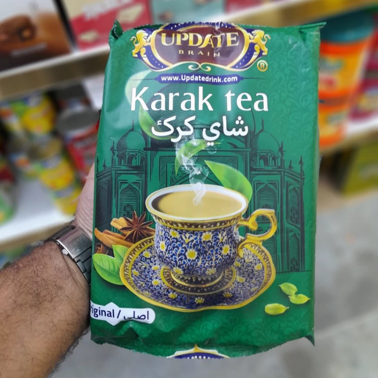 چای کرک برند آپدیت،محصول هند،کارتن 16 عددی