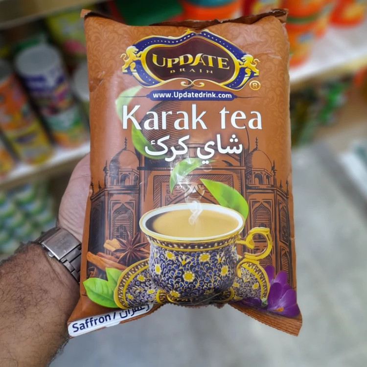 چای کرک برند آپدیت،محصول هند،کارتن 16 عددی