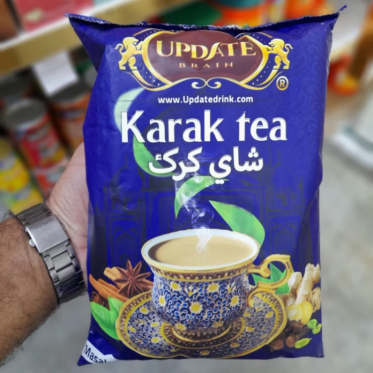 چای کرک برند آپدیت،محصول هند،کارتن 16 عددی