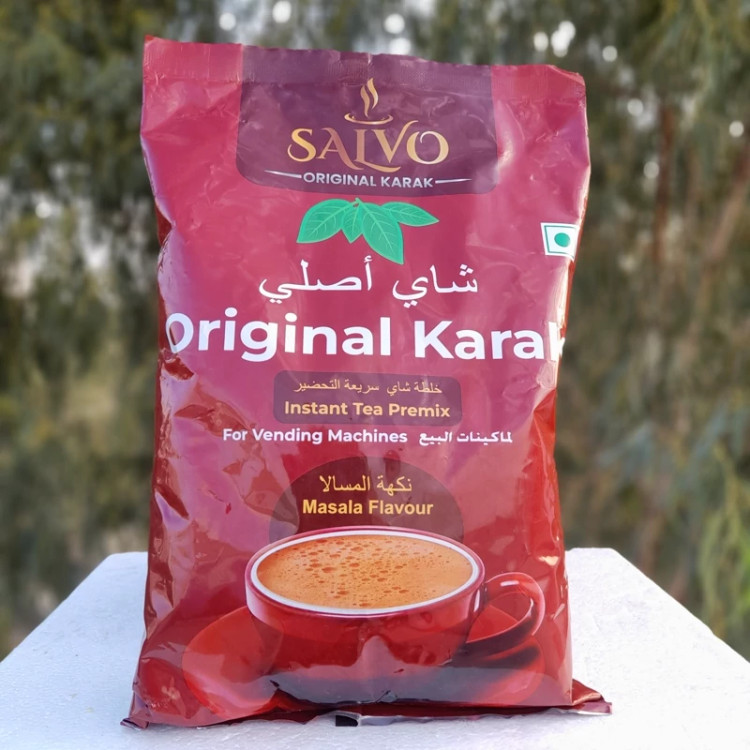چای کرک سالوو(Salvo)طعم ماسالا یک کیلو گرمی تولیدهند ،معطر لذیذ و درجه یک