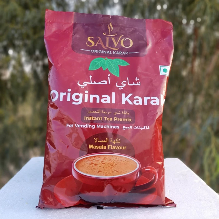 چای کرک سالوو(Salvo)طعم ماسالا یک کیلو گرمی تولیدهند ،معطر لذیذ و درجه یک