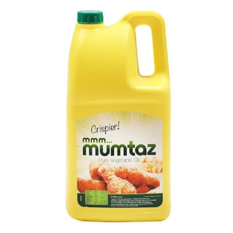 روغن سرخ کردنی 5 لیتری ممتاز تولید امارات لذیذ و درجه یک