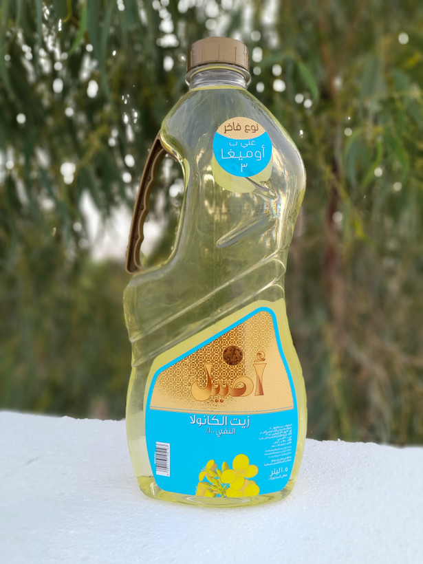 روغن مایع کانولا اصیل(Aseel)یک و نیم لیتری محصول امارات