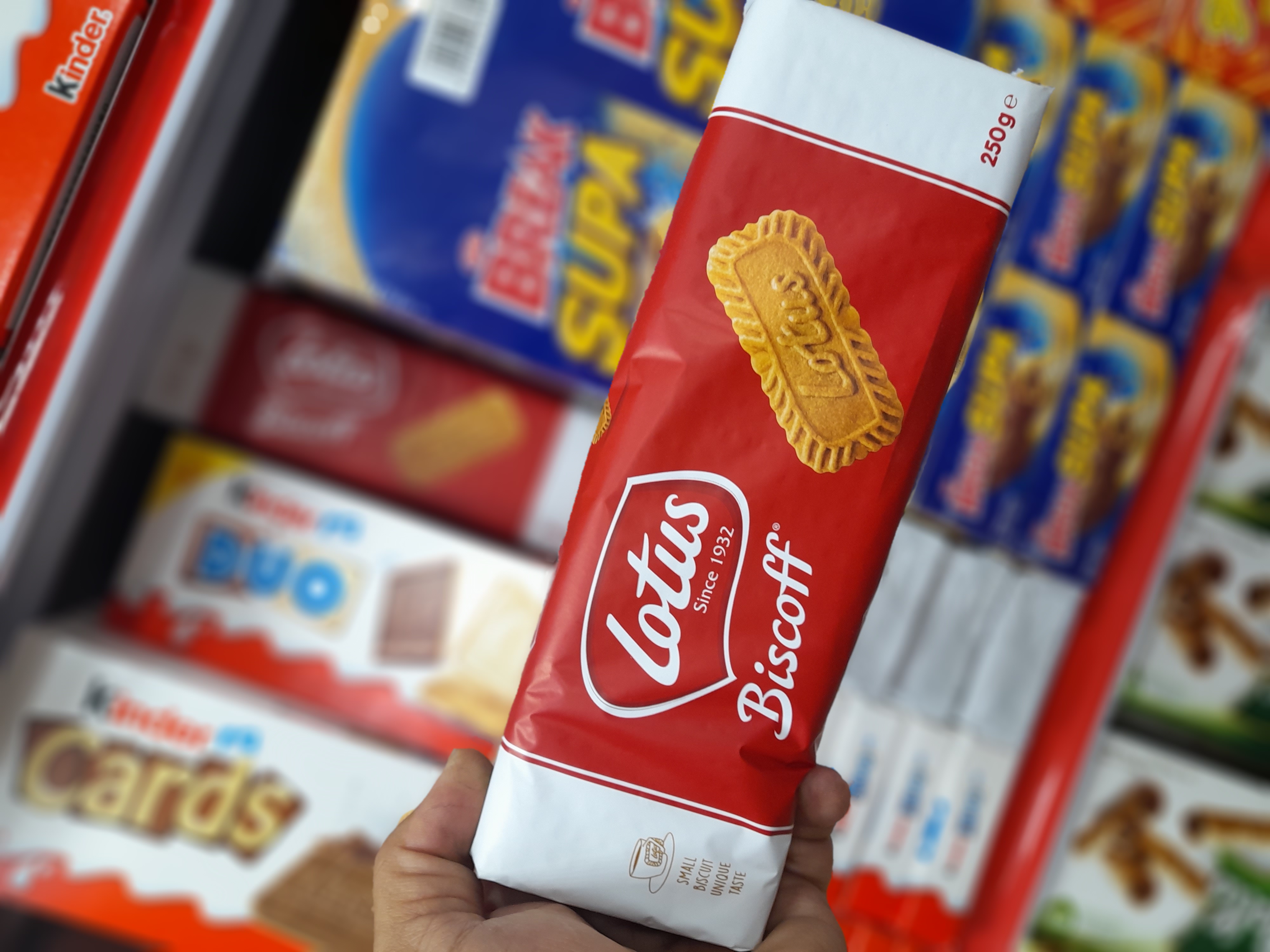 بیسکوییت لوتوس 250 گرمی